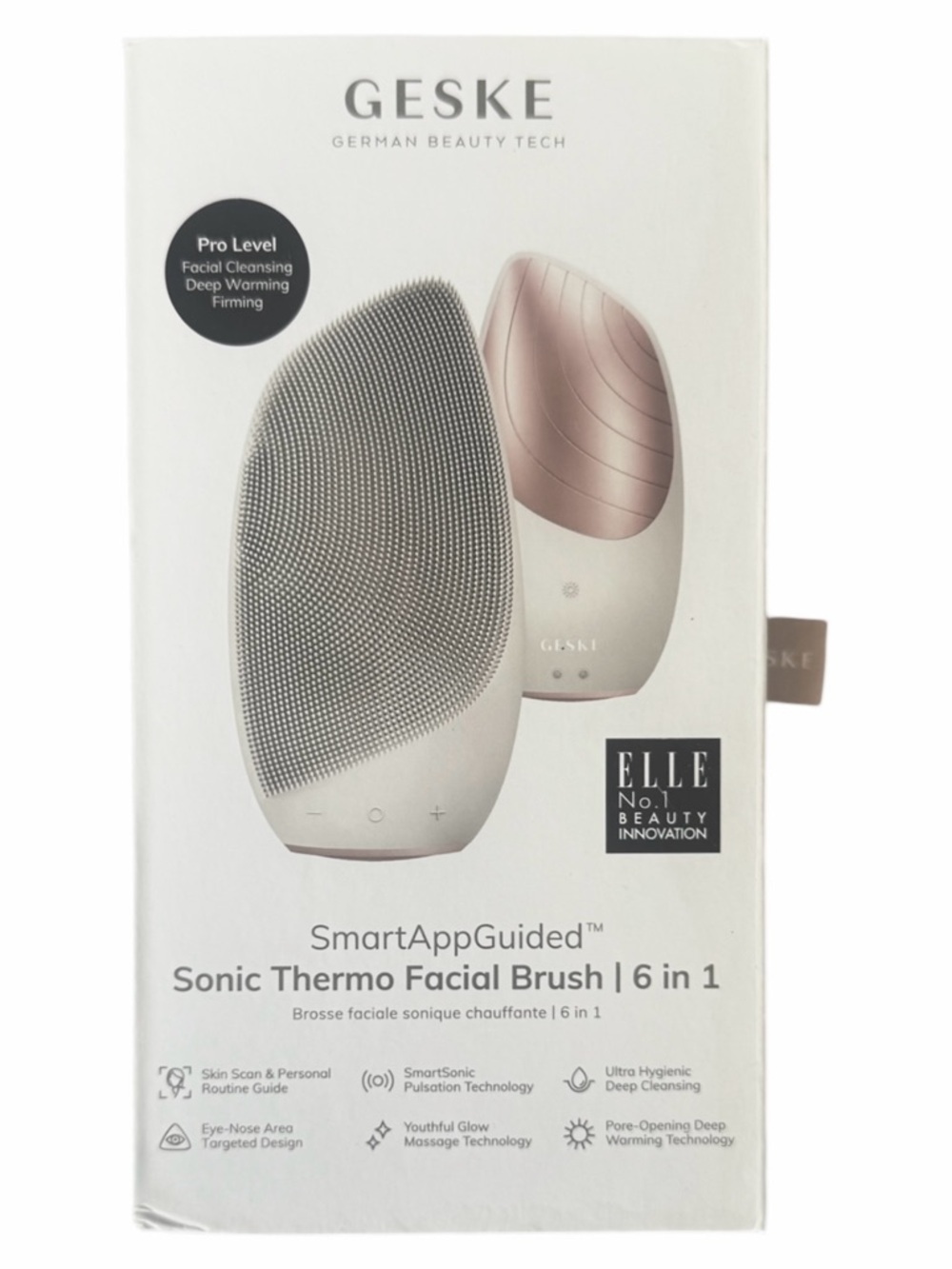 Sonic Thermo Facial Brush- SmartAppGuided- Geske